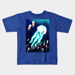 The Giant Jellyfish Kids T-Shirt